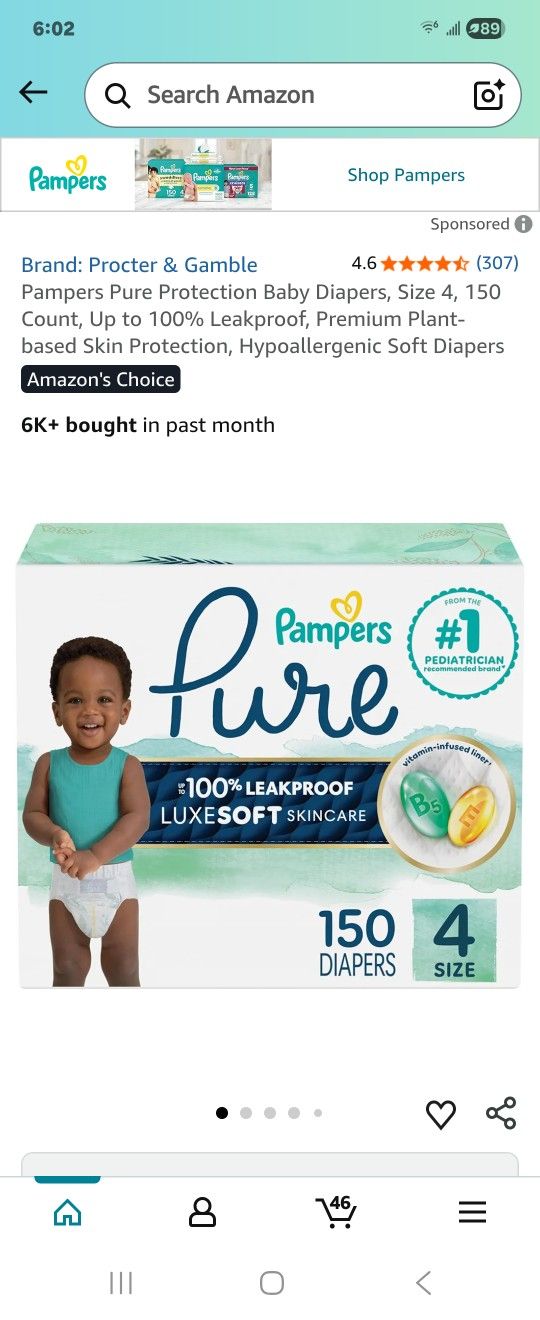 Pamper's Pure