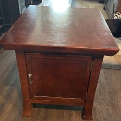 End Table- Solid Wood