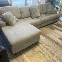 SECTIONAL SOFA GREY 68”-126” FREE DELIVERY 🚚 