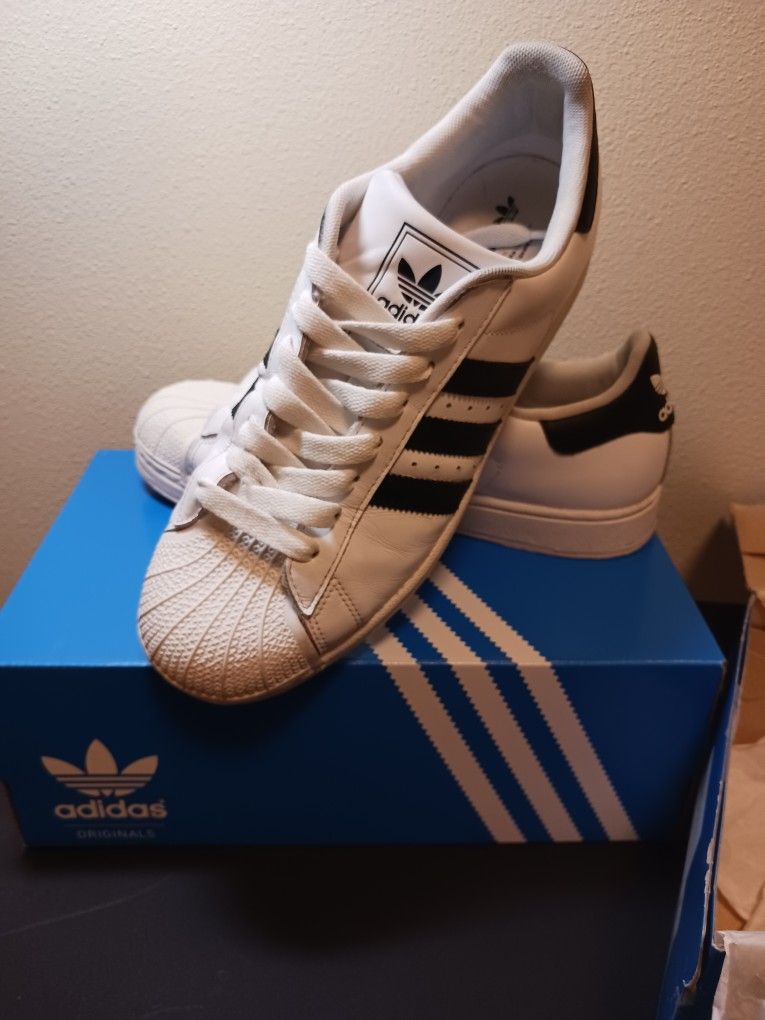 Adidas Shell Toe Men's Size 9 Vintage Very Hard To Find