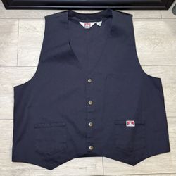 Vintage / Y2K Ben Davis Workwear Vest Snap Work 