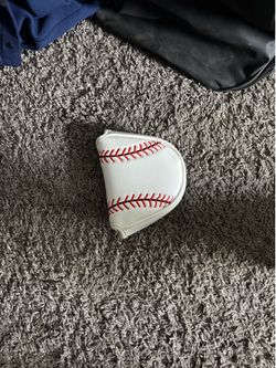 Baseball mallet putter headcover