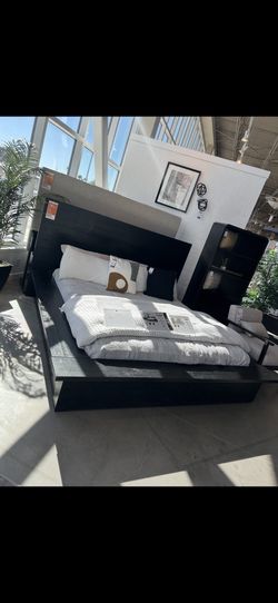 California King Bed Frame with Memory foam mattress