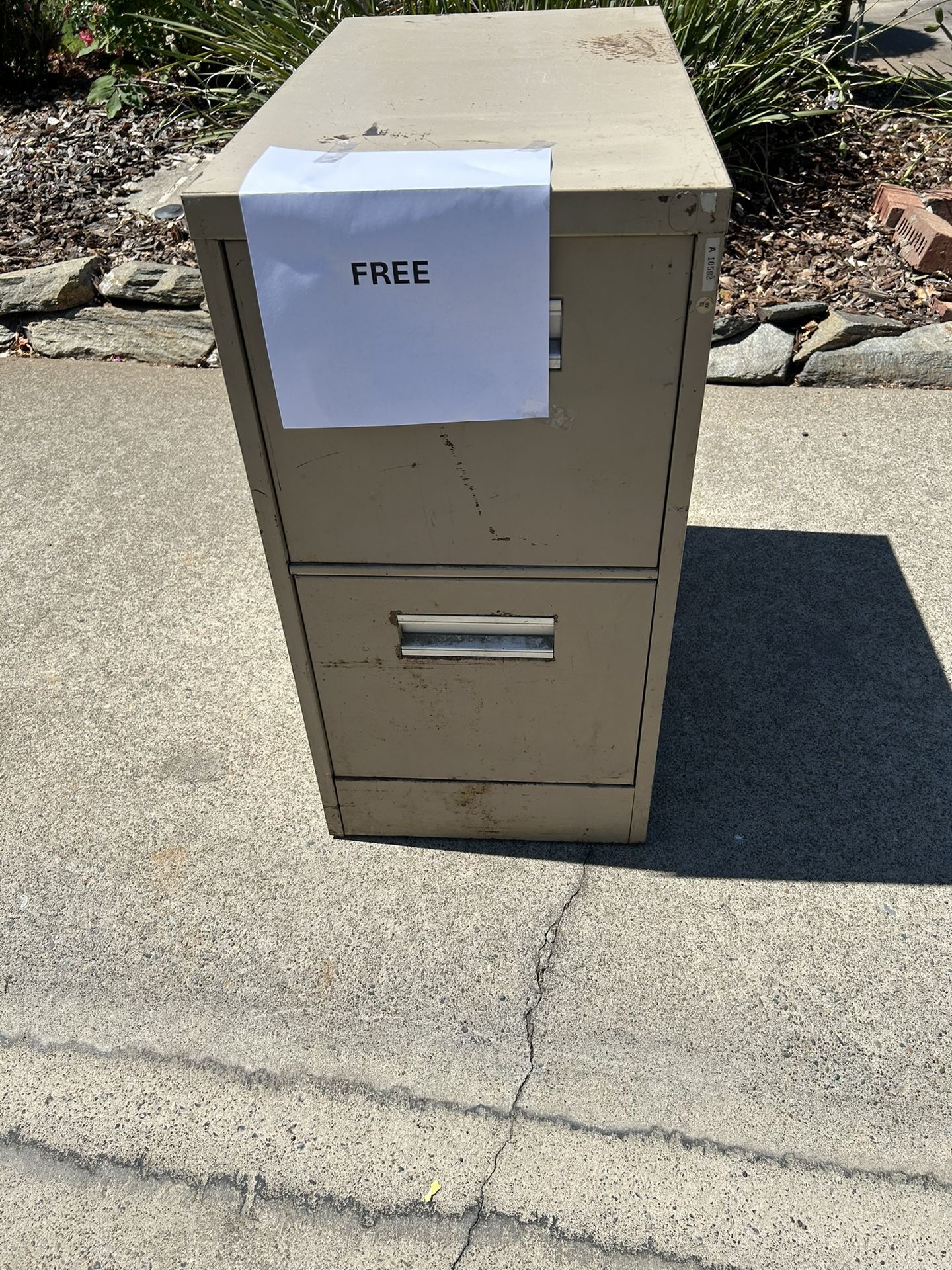 Two Draw Filing Cabinet