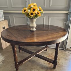 All Wood Dining Table