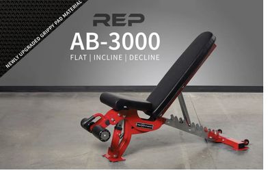 Weight bench rep fitness ab-3000