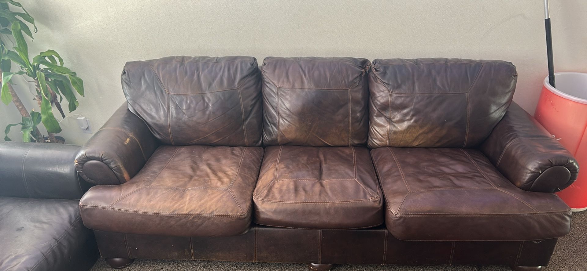 Large Leather Couch