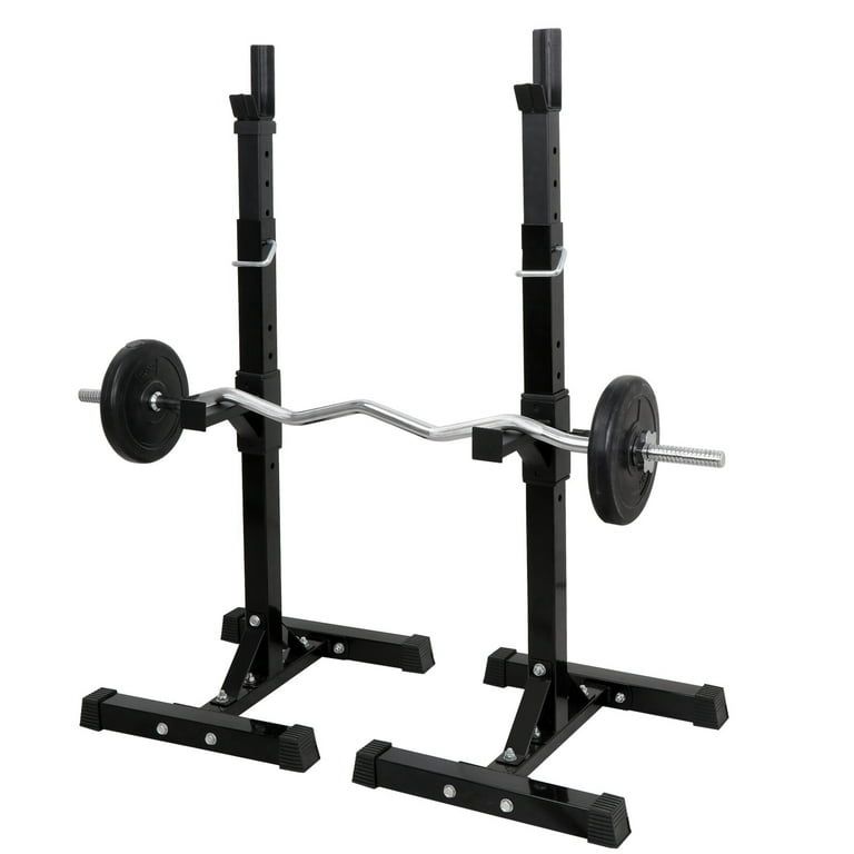 Ajustable Squat Rack Stand/ Soporte Ajustable Para Sentadillas