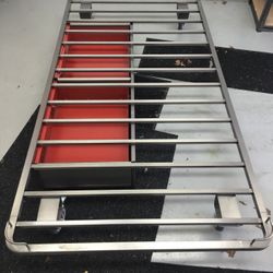Pottery Barn Teen bed frame with two drawers