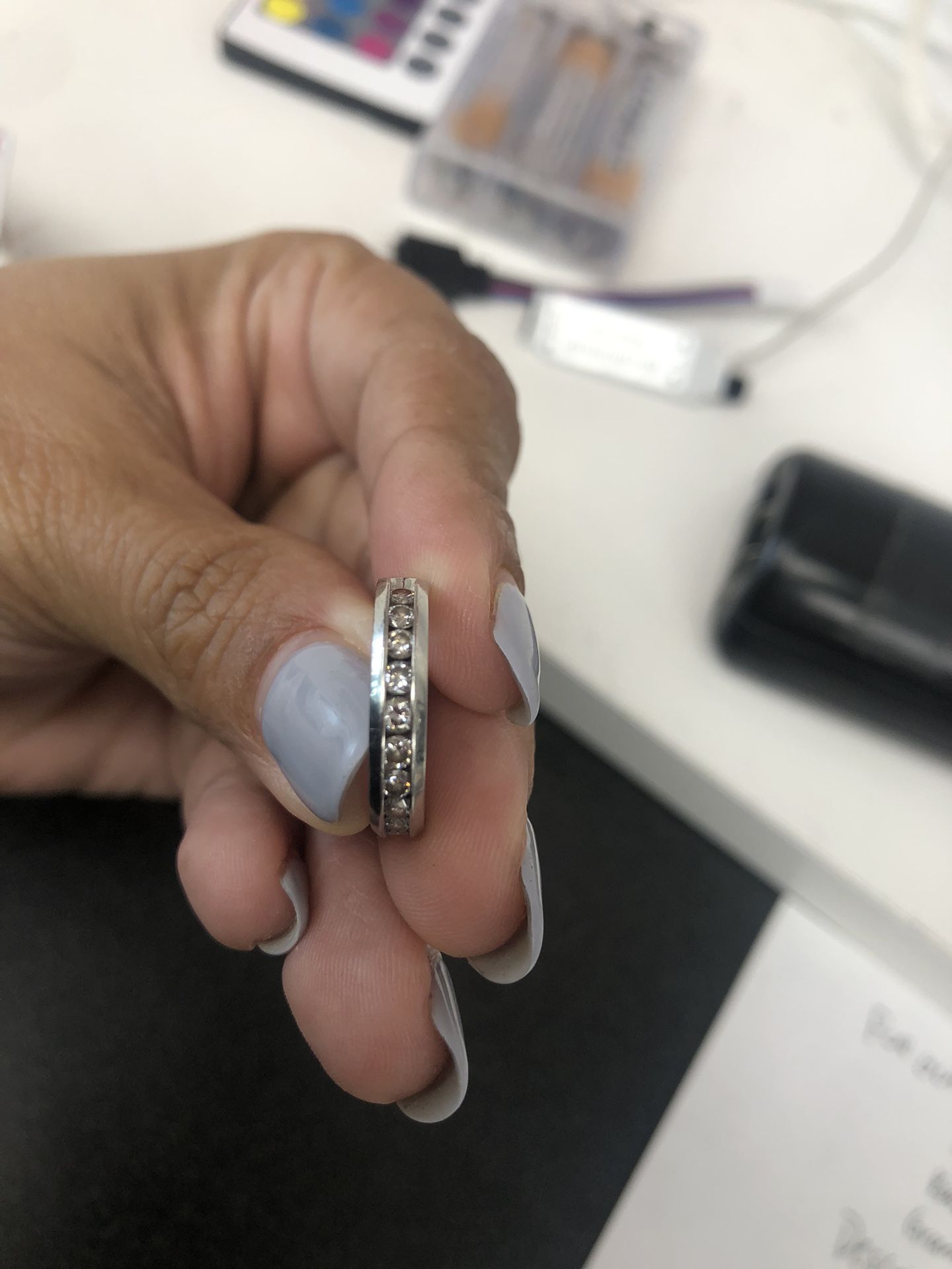 PLATINUM Anniversary Band|4.8 Grams|Size:4.5|LAYAWAY SPECIAL