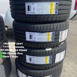 235/40R18 Goodyear Eagle Sport A/S New Set of Tires Installed and Balanced Set de Llantas Nuevas Instaladas y Balanceadas