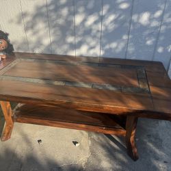 Wood Coffee Table 