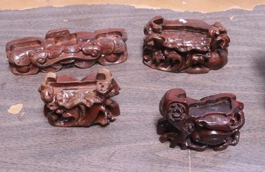 Vintage Chinese Wood Stands