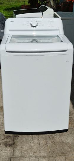 Lg 4.1 cf washer warranty Included Delivery Available