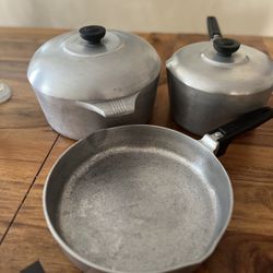 5 Piece Magnalite Cookware. 