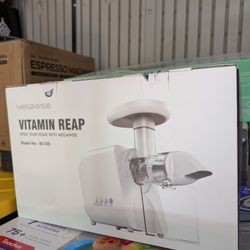 NEW Slow Masticating Juicer, 95% Juice Yield, 2-Speed & 9-Segment Spiral Cold Press