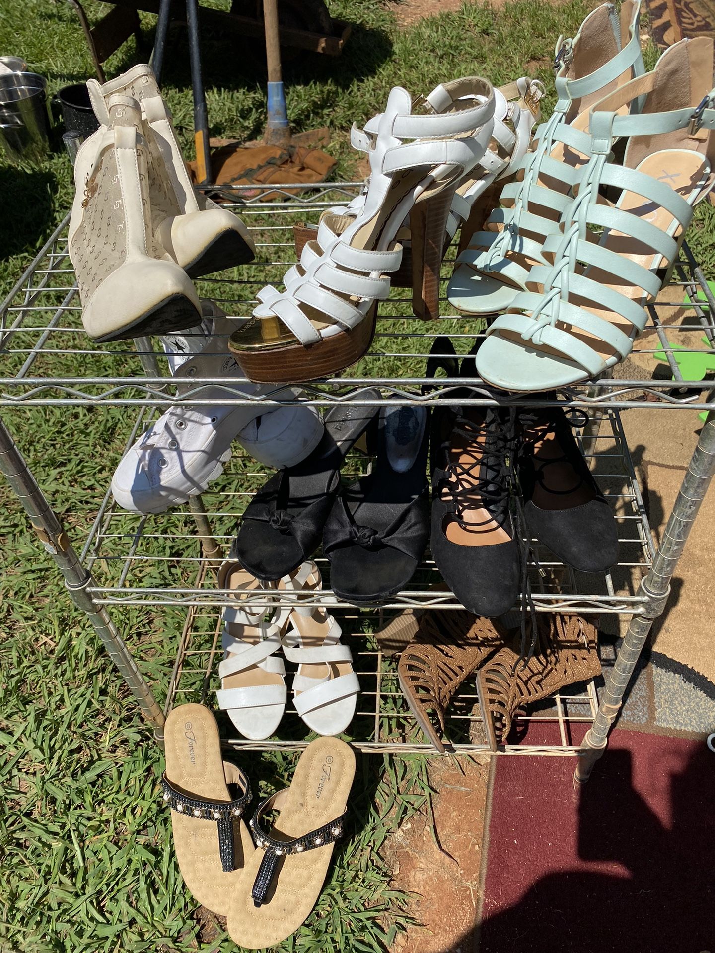 Lot Of Woman’s Size 8 Shoes (9pair)