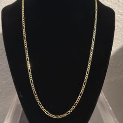 14k Figaro Link Chain
