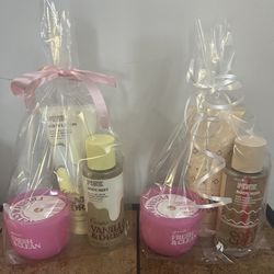 Set De Baño Victoria Secret Pink Y Bath And Body Work 