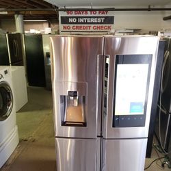 Huge Liquidation Sale Warehouse Full Of Nice gently used refrigerator Washer Dryer Stove Oven Stackable Free Warranty Free Financing Available 90day T