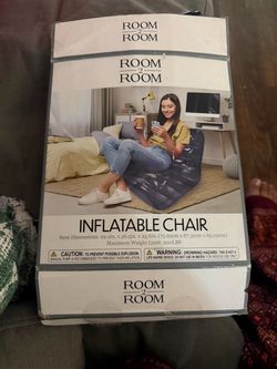 Inflatable rocking chair