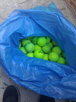 100 tennis balls for $20 for Dogs, Chairs, Etc.