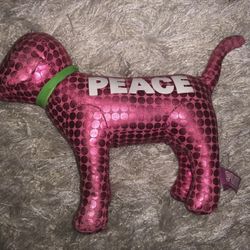 Pink Victoria Secret Dog Peace