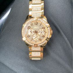 Gold Guess Watch