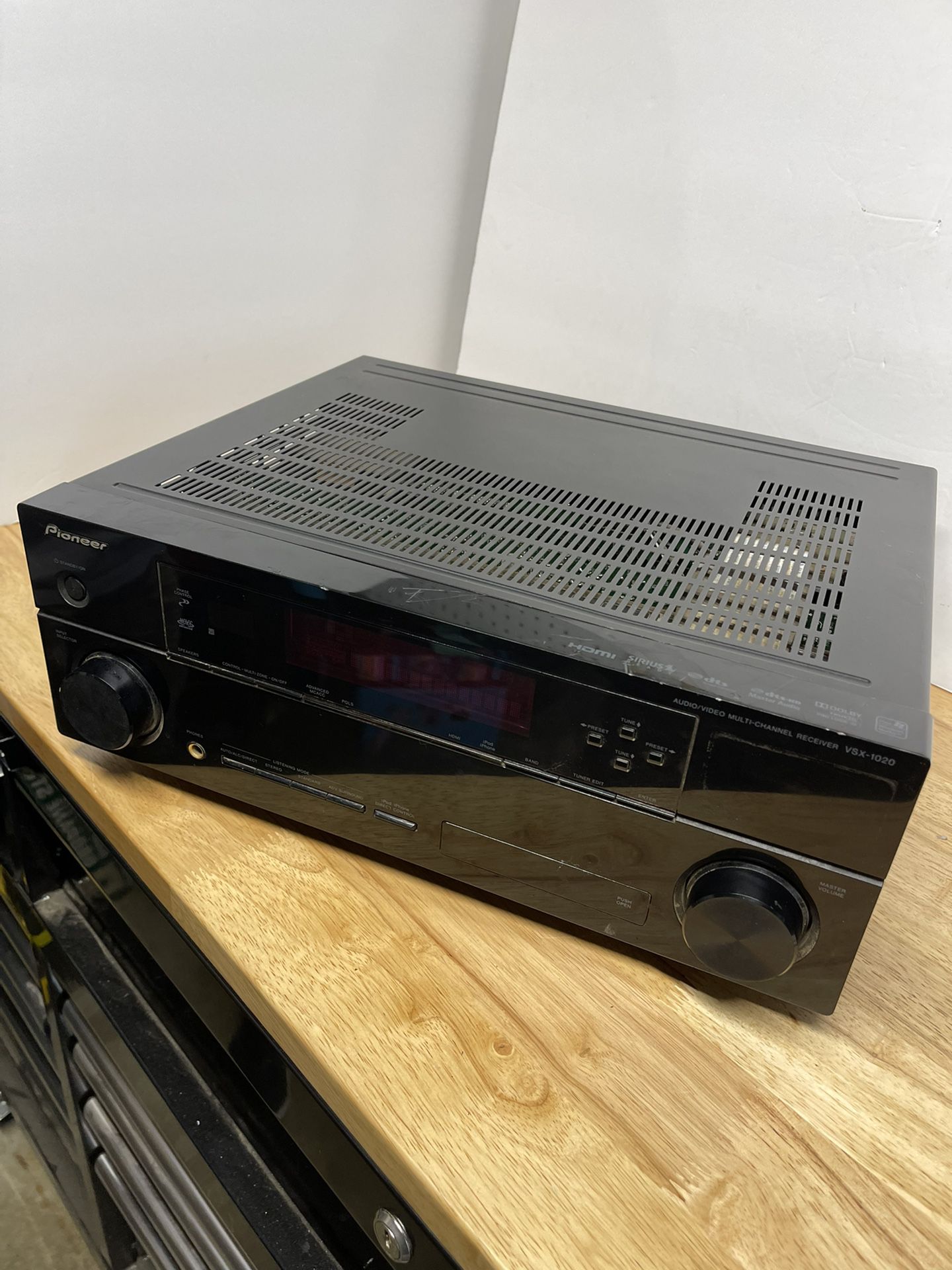Pioneer VSX-1020-K - 7.1 Ch HDMI Network Home Theater Surround Sound Receiver