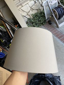 Gray Lampshade