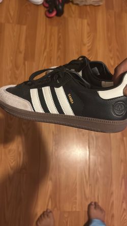Samba black and white adidas