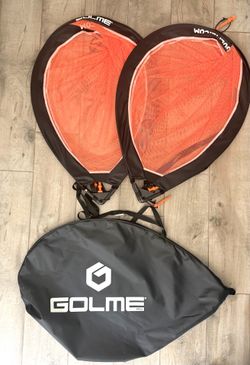 NEW - (2) GOLME PRO Soccer Net and Bag