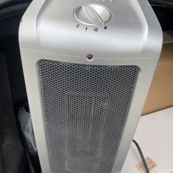 Lasko 1500W Oscillating Ceramic Electric Tower Space Heater With Thermostat