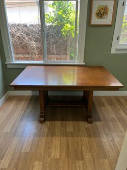 Dining Table - Solid Wood, Extendable