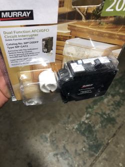 Afci/gfci dual function 20amp single pole.