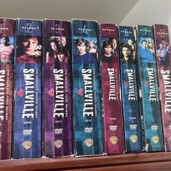 Smallville DVDs Seasons 1-8