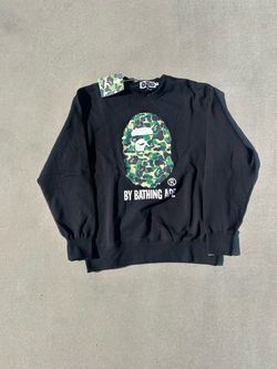 Bape Black/Green Crewneck