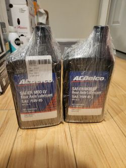 AC Delco SAF-EH MOD LV Rear Diff Fluid 75W-85