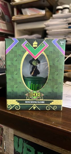 WICKED movie mini snow globe