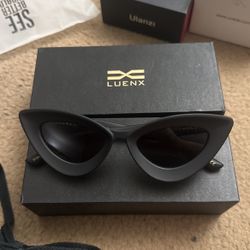 LUENX Cat Eye Sunglasses 