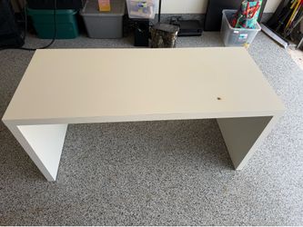 White Office Desk