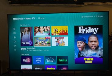 Hisense Roku tv 55in