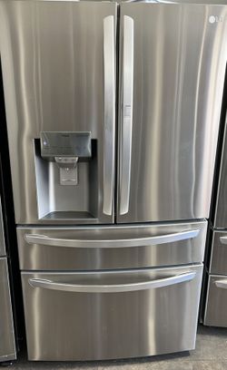 Refrigerator LG 4 Door Stainless Steel