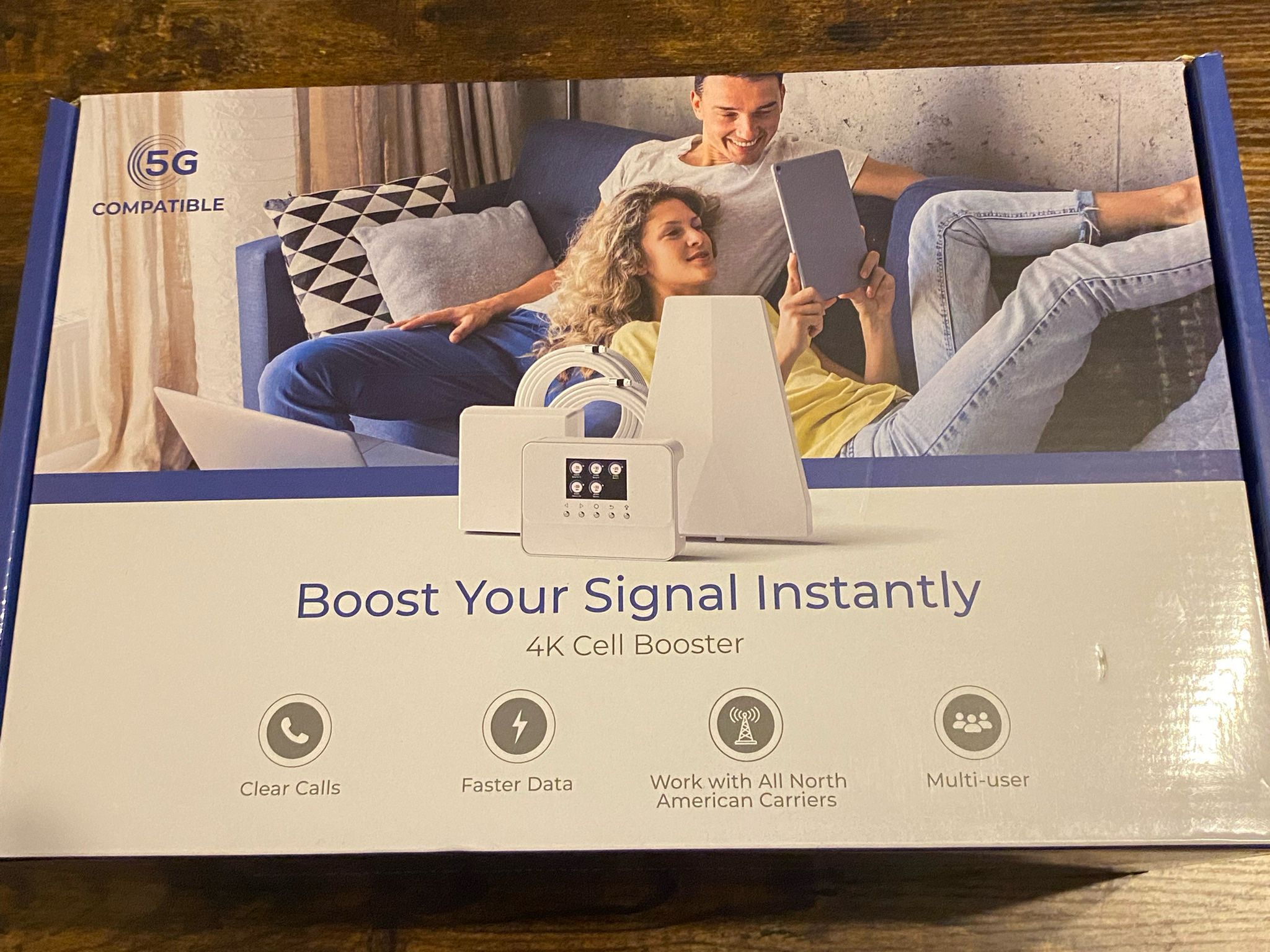 4k Cell Phone Signal Booster 5G 4G LTE /trades Welcome