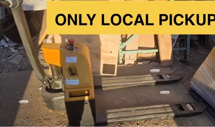 💣 big joe pallet jack E-30/3000lb USED great condition⚠️
