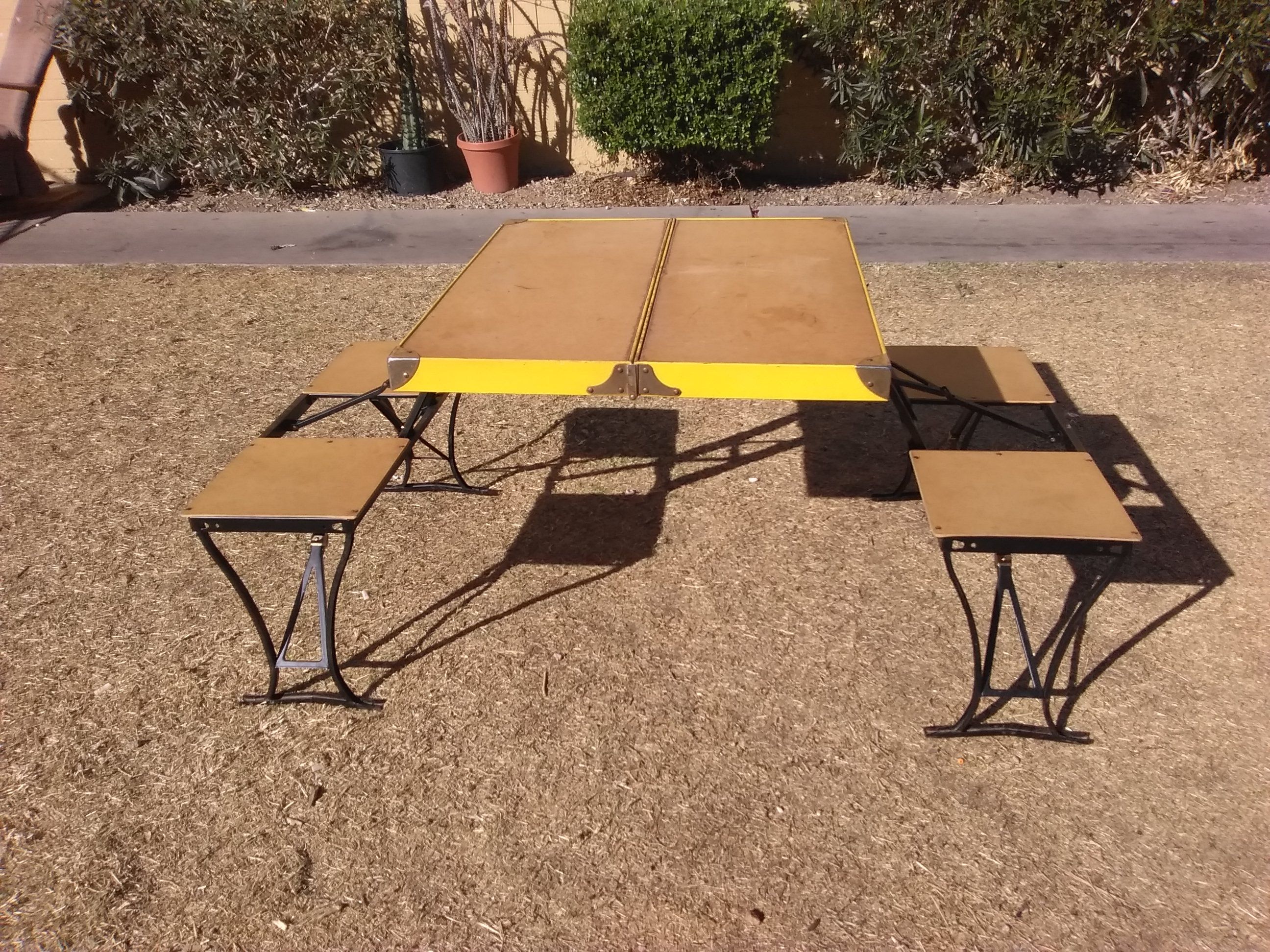 Handy table and chair set sale