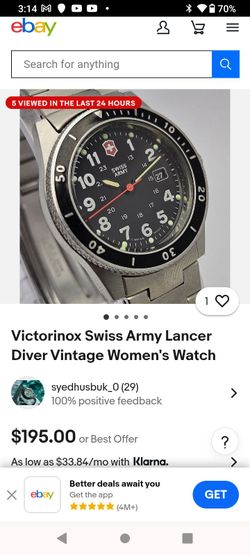 Vintage Swiss army watches ⌚