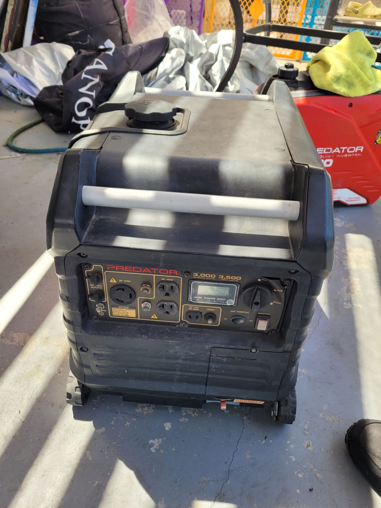 PREDATOR 3500 Watt SUPER QUIET Inverter Generator with CO SECURE Technology, 49-State Compliant