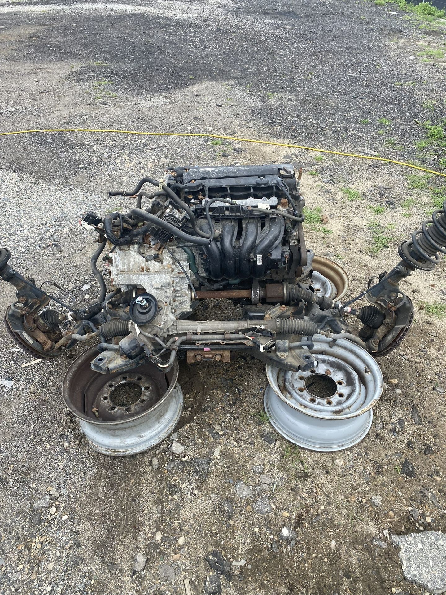 2013 Honda Civic Motor And Tranny