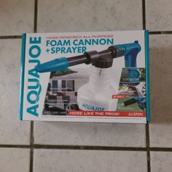 AQUA Joe 2-1  Hose Powered Adjustable Foam Cannon Spray Gun